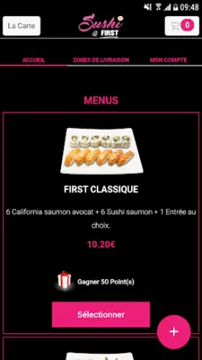 Sushi First Sotteville-les-Rouen android App screenshot 2